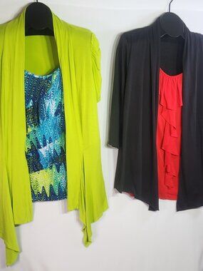 I.N. Studio and Perseption Lot of 2 Women's Shirts - Size 2X
